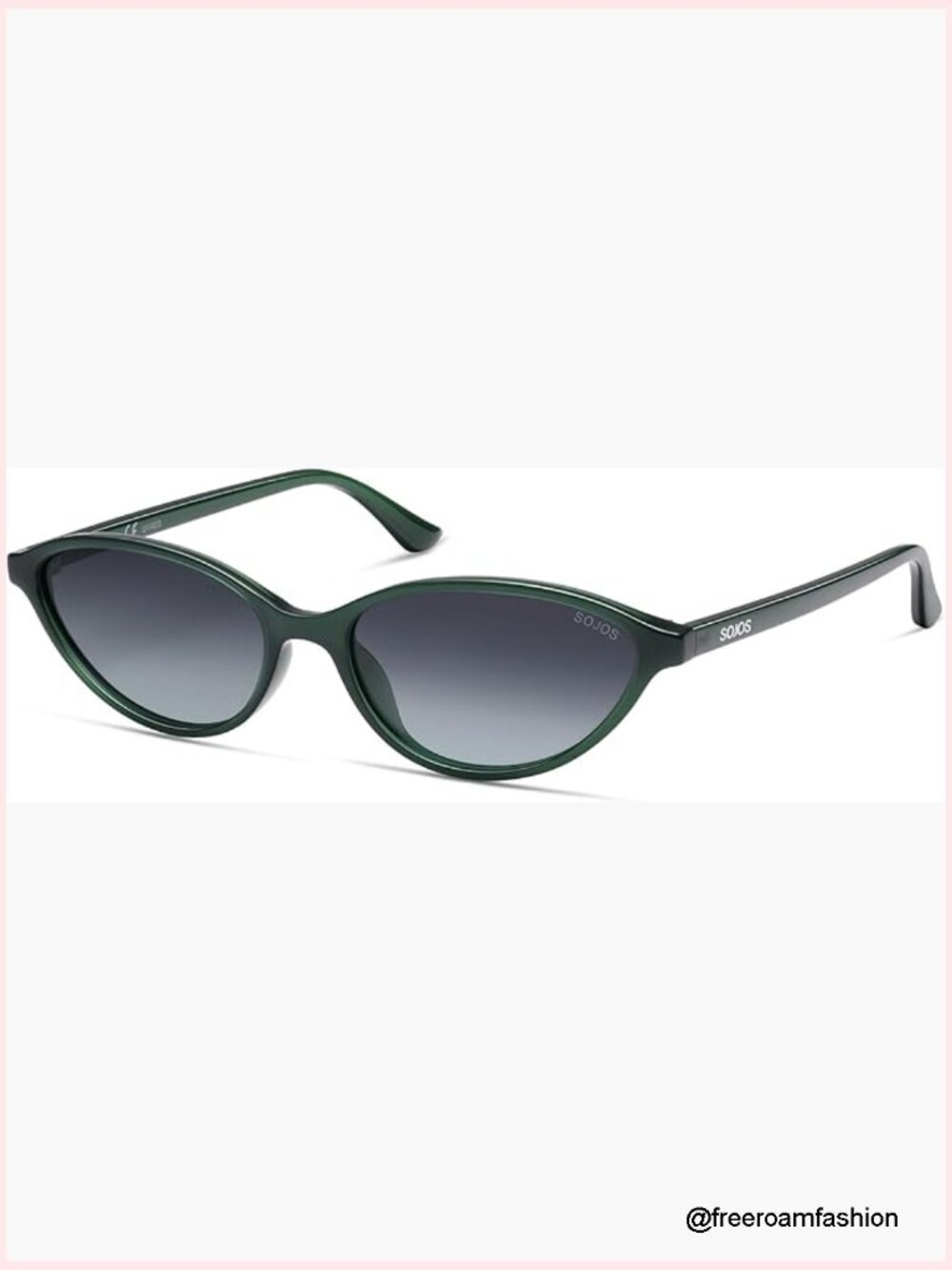 Vintage Oval Polarized Sunglasses for Women Retro 90s Chic Lightweight UV400